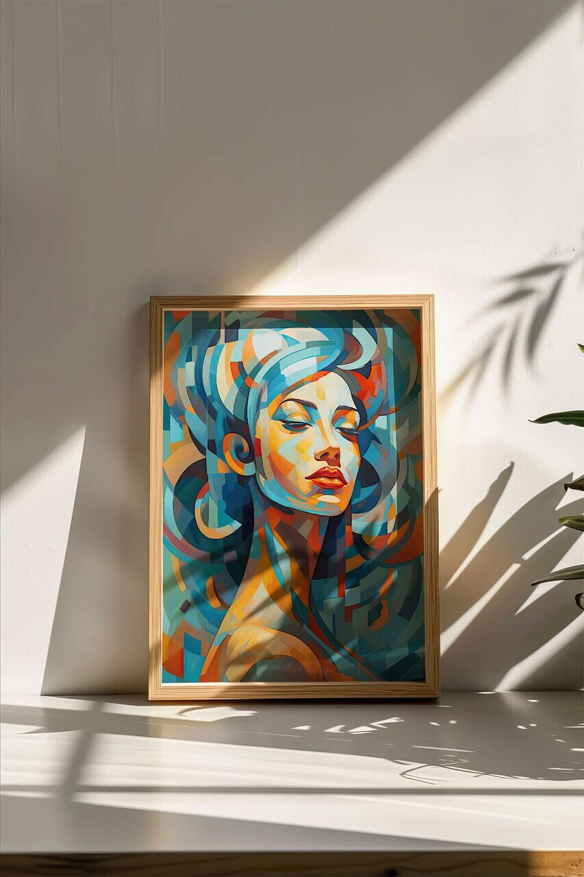 Tablou decorativ, Mscartmdl18, MDF, Multicolor — imaginea 3