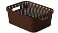 Cos depozitare Jotta, 35x27x14 cm, 11 L, plastic, maro
