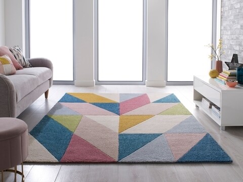 Poza Covor Metro Multi, Flair Rugs, 120 x 170 cm, poliester, multicolor