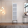 Dulap pentru haine, Comforty, Martin 1, 42x200x50 cm, Alb