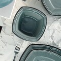 Serviciu de masa, 24 piese, Kutahya Porselen, DOT24Y2730P01, portelan, bleu
