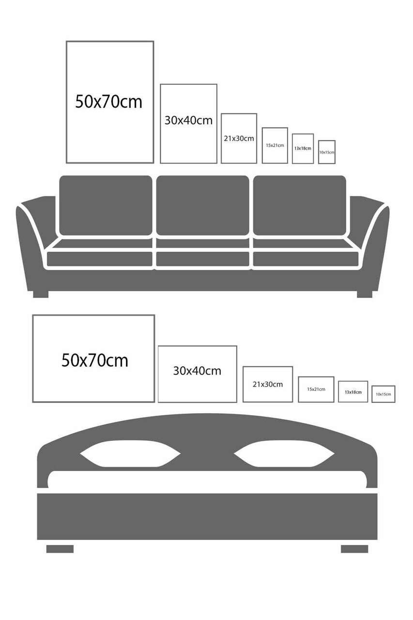 Tablou decorativ, 114990, Lemn masiv, Sticla PVC, Multicolor — imaginea 3