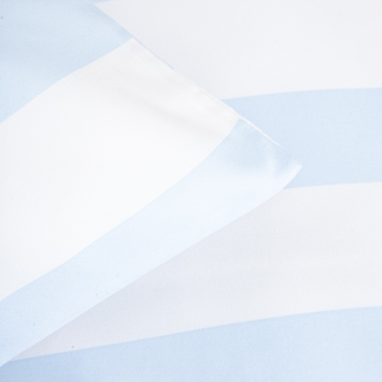 Lenjerie de pat King Size, Rayas, Homla, 200x220 cm, 3 piese, microfibra din poliester, alb/albastru - view 4