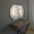 Oglinda decorativa A310Y, Neostill, 60 x 100 cm, argintiu