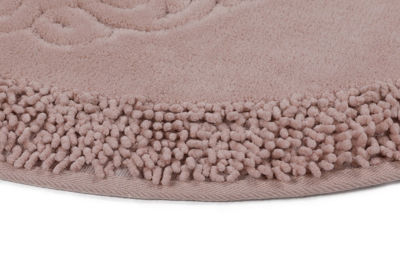 Set covorase de baie 2 piese, Chilai, Piante Oval, Bumbac, Multicolor - 2 | YEO