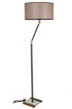 Lampadar, Luin, 534LUN4442, Metal, Nurcă / negru / auriu