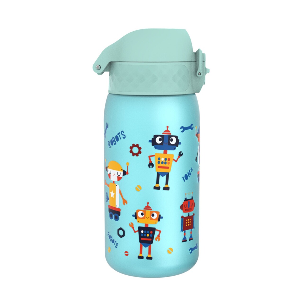 Sticla apa pentru copii, recyclon, 350ml, Robots - Ion8 - view 4