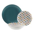 Serviciu de masa 18 piese Springdots, Versa, portelan