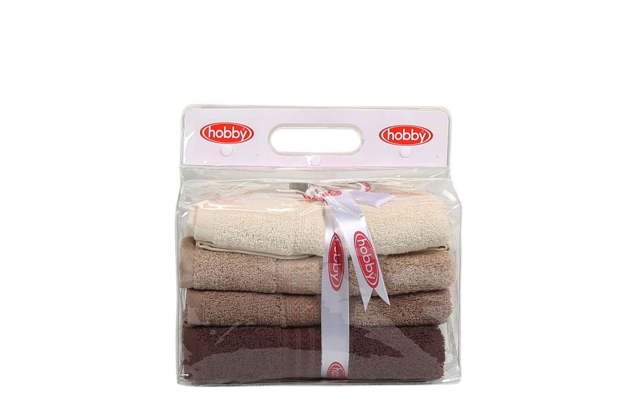 Set prosoape, L'essentiel Maison, Rainbow, Crem / Bej / Maro - view 5
