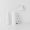 Set accesorii pentru baie 3 piese, Brabantia, Balance, otel, alb
