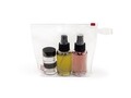 Set recipiente pentru ulei, otet, sare si piper 4 piese Spray Travel, Iris Barcelona, 50 ml/10 ml, sticla