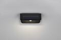 Aplica de perete pentru exterior Atico, RL, 20x13x10 cm, 8W, 1x SMD, plastic, negru mat