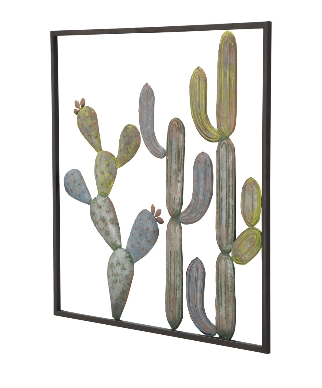 Decoratiune de perete Cactus -C, Mauro Ferretti, 50x50 cm, fier - 2 | YEO