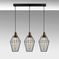 Lustra, Tatum, 584TTM1348, Metal, Negru