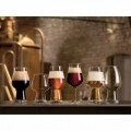 Set 2 pahare bere Birrateque Pilsner, Luigi Bormioli, 532 ml, sticla cristalina, transparent
