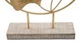 Decoratiune Little Leaf, Mauro Ferretti, 50x12.5x64 cm, fier, auriu