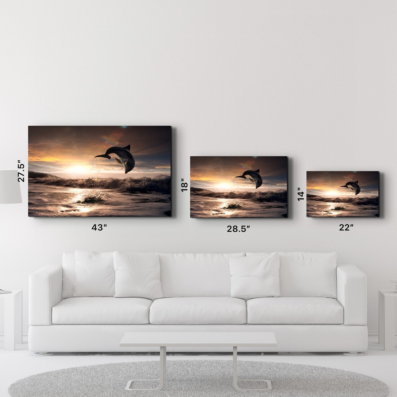 Tablou decorativ, OGLS-1111, Dimensiuni: 70 x 110 cm, Multicolor — imaginea 6