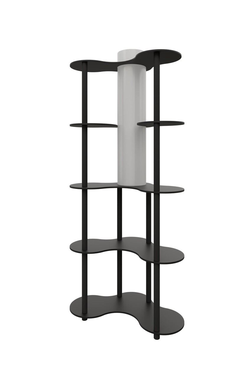 Lampadar, L'essentiel Maison, 666PTR1115, Negru - view 4