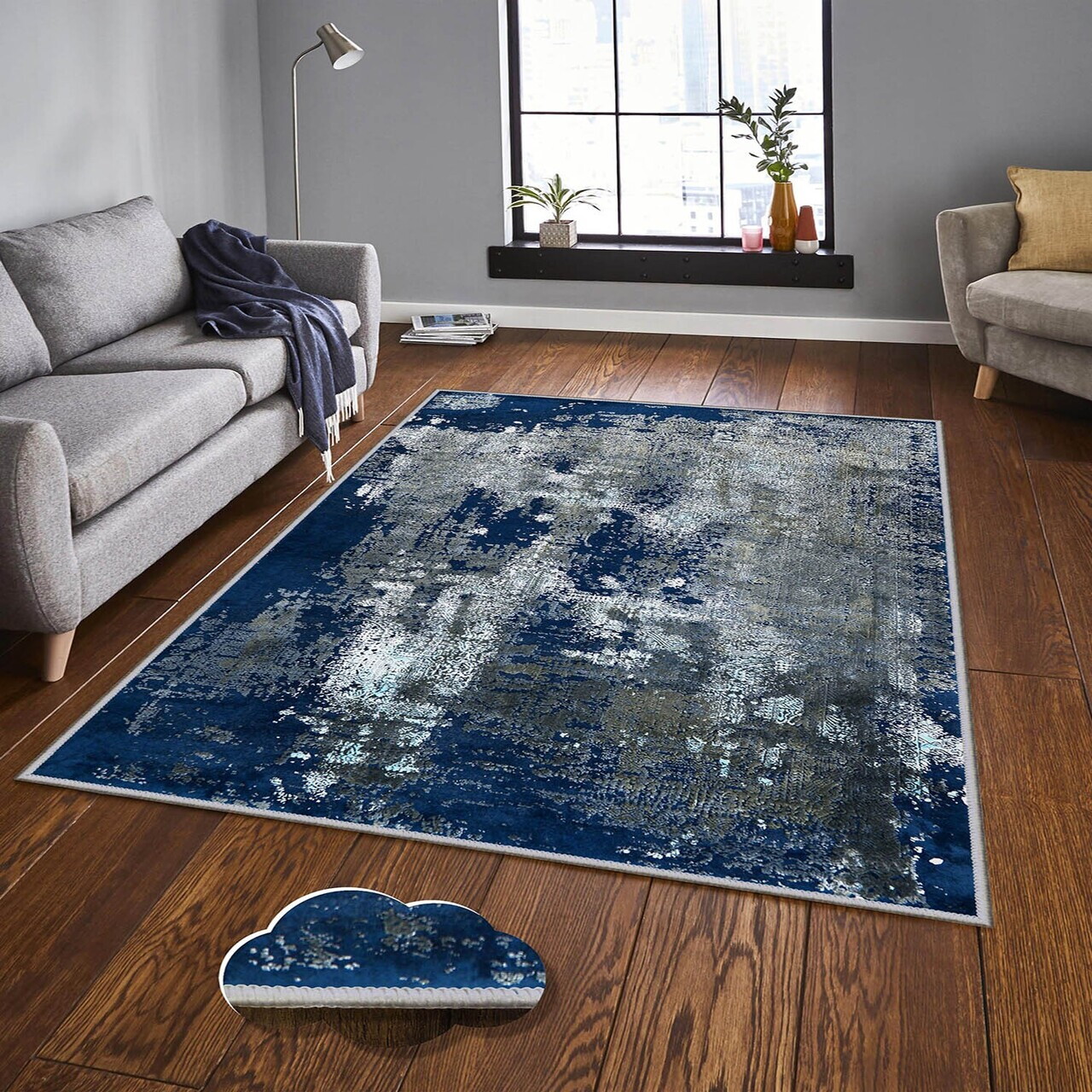 Covor, Eexfab448, 160x230 cm, Poliester, Multicolor