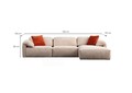 Coltar, Atelier del Sofa, 560ARE5268, Cadru: LEMN/PAL, Crem