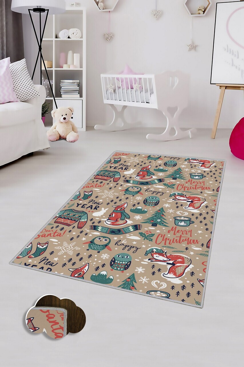 Covor Hmnt152 80x200 cm Poliester Multicolor