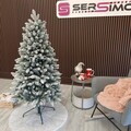 Brad artificial Christmas Deluxe by Sersimo, Global nins, mix 2D+3D, 150cm