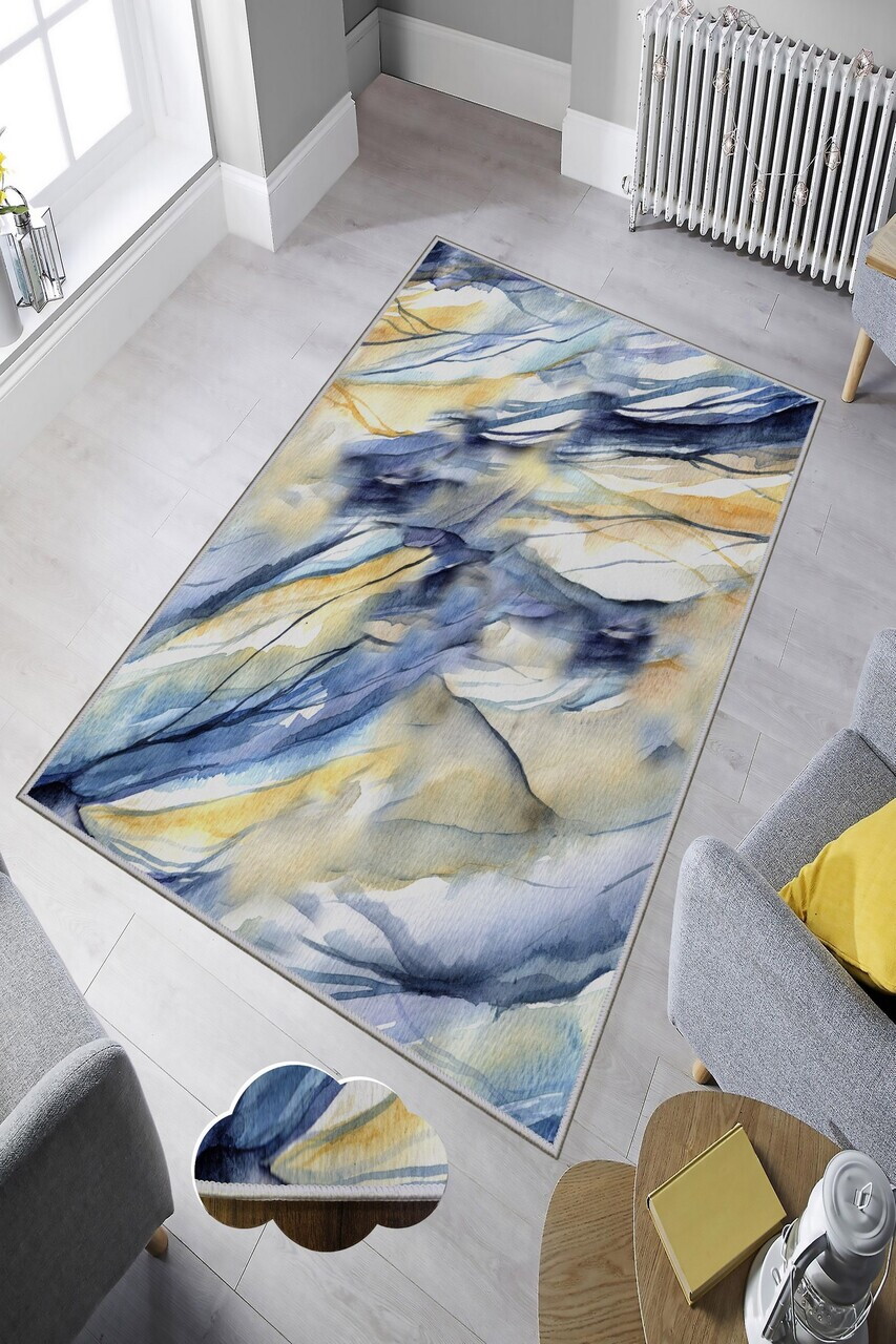 Covor Hmnt79 80x200 cm Poliester Multicolor