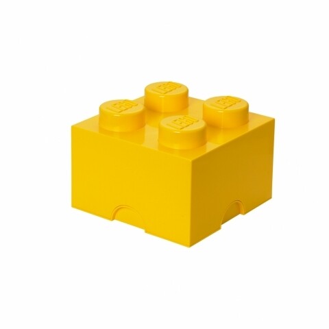 Cutie de depozitare LEGO, 5700 ml, polipropilena, galben