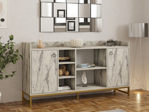 Consola, Puqa Design, Vuslat, Marmură Freesia