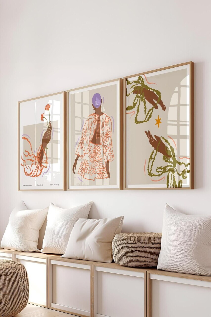 Set de pictură decorativă, Ç-300582, Sticla PVC, Multicolor — imaginea 2