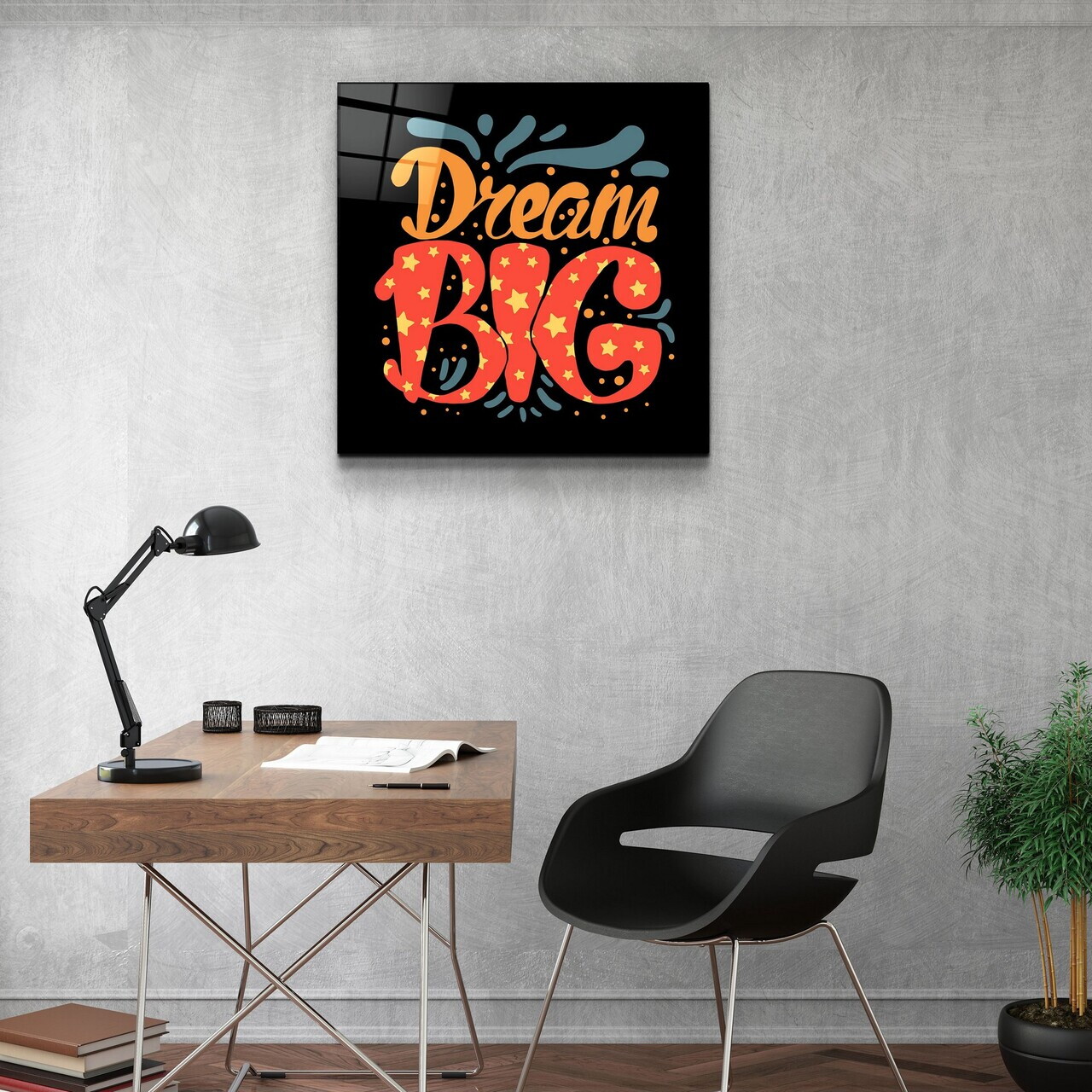 Tablou decorativ, Kgls-5008, Dimensiune: 80 x 80, Multicolor — imaginea 3