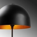 Lampa de masa, Mixed - 11497, Fulgor, 26 x 53 cm, 1 x E14, 40W, negru