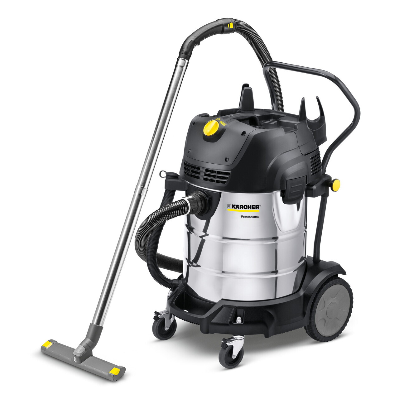 Aspirator umed-uscat profesional NT 75/2 Tact² Me, Karcher, negru