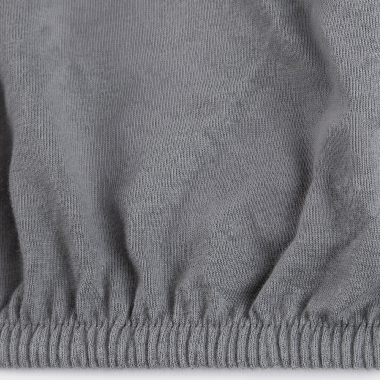 Cearceaf de pat cu elastic Pelly, Homla, 140x200 cm, bumbac, gri - view 4