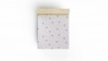 Cearceaf de pat pentru o persoana BHPC 025 - Green,180x240 cm, 100% bumbac ranforce, Beverly Hills Polo Club, alb/verde