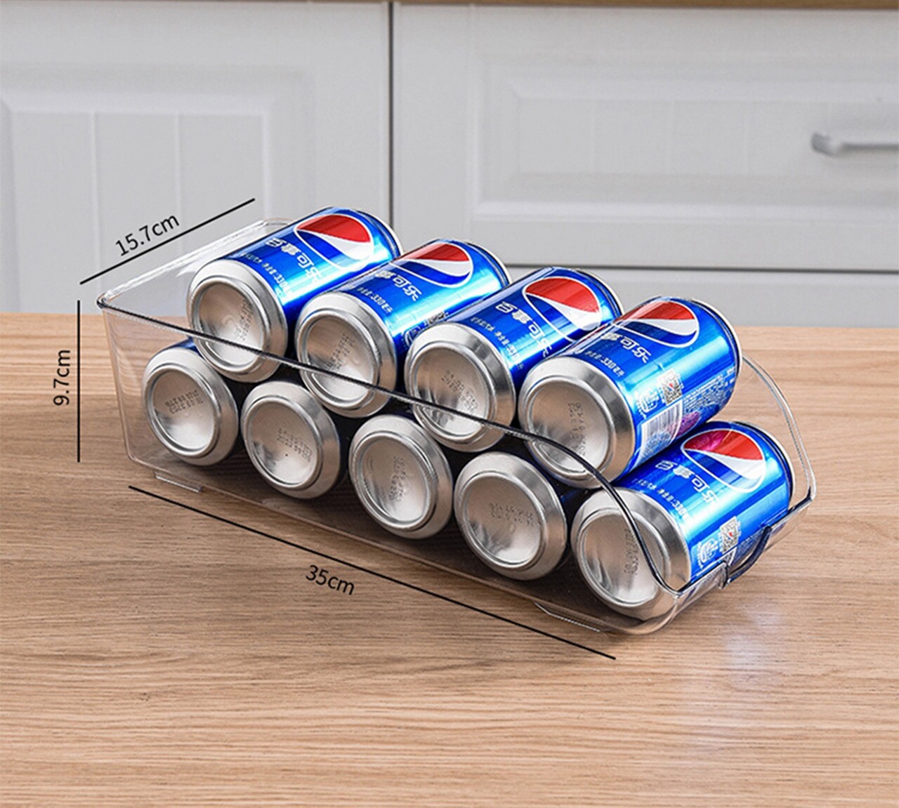 Cutie depozitare doze bauturi, plastic - Zokura - imagine 5