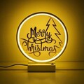 Lampa de masa, Shadow, 526SHD1140, Metal, Alb/Auriu