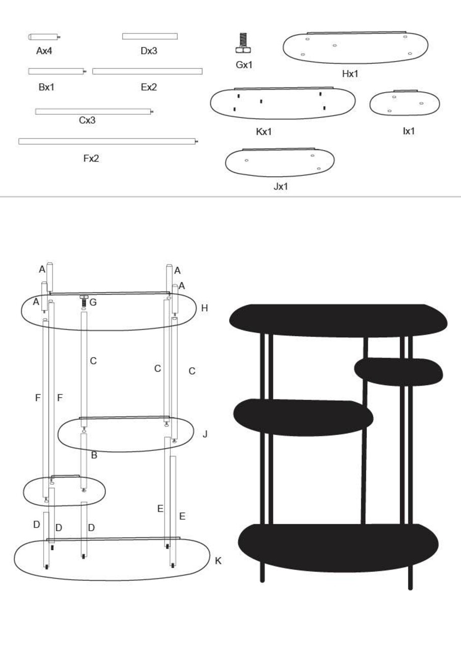Consola, Mauro Ferretti, Saturn, 118x34x82 cm, metal, turcoaz - imagine 2