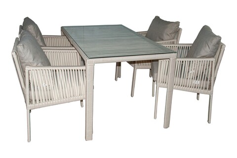 Set mobilier de gradina, Jumilla, Otto 4, Maro deschis Jumilla