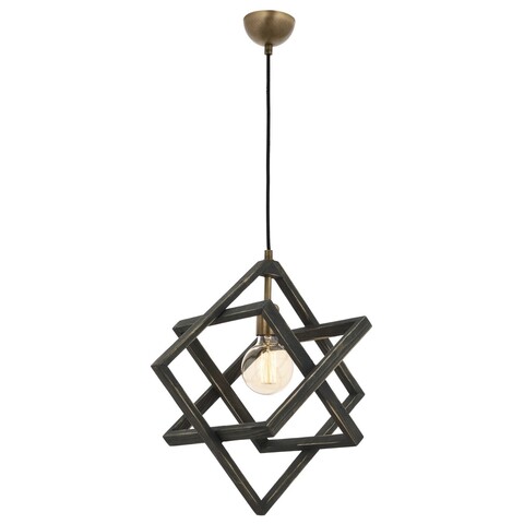 Lustra, av-1765-1g, avonni, 30 x 80 cm, 1 x e27, 60w, negru
