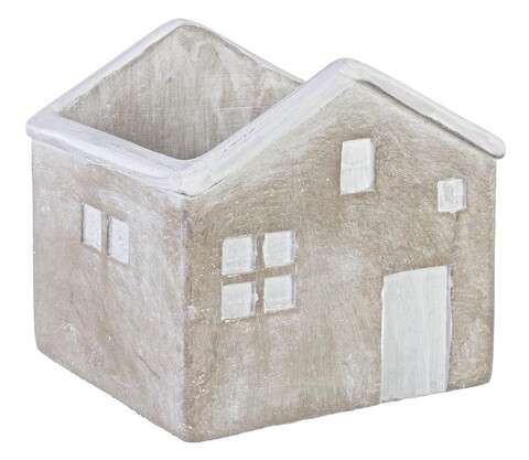 Ghiveci, Janel House, Bizzotto, 13.5x13.5x12.6 cm, ciment
