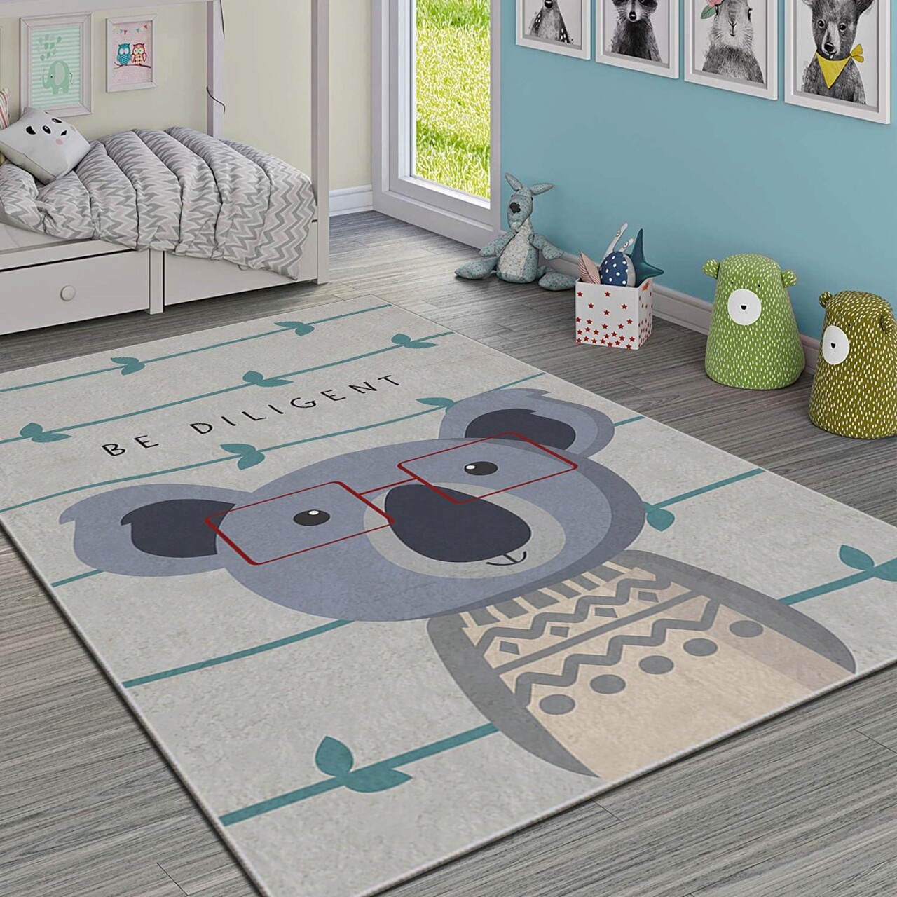 Covor HMI KDC-113 80x140 cm Poliester Multicolor