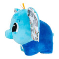 Elefantul Pufaila Lamaze, 22.5x16x14 cm, fibre textile/plush, albastru