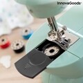Mini masina de cusut portabila cu LED, taietor de fire si accesorii Sewny InnovaGoods