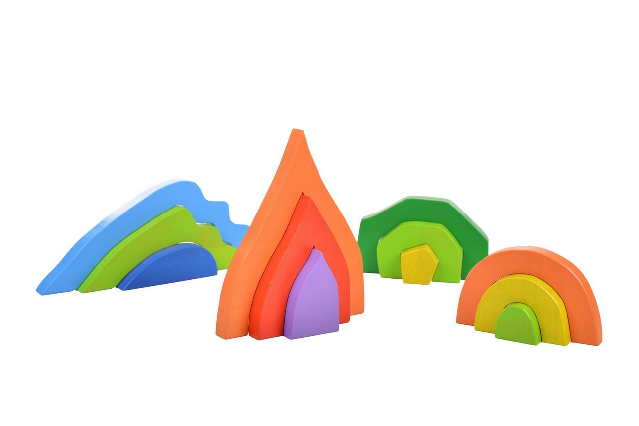 Jucarie pentru landou/carucior, Hanah Home, Flame, 32x32x4 cm, Multicolor - view 5