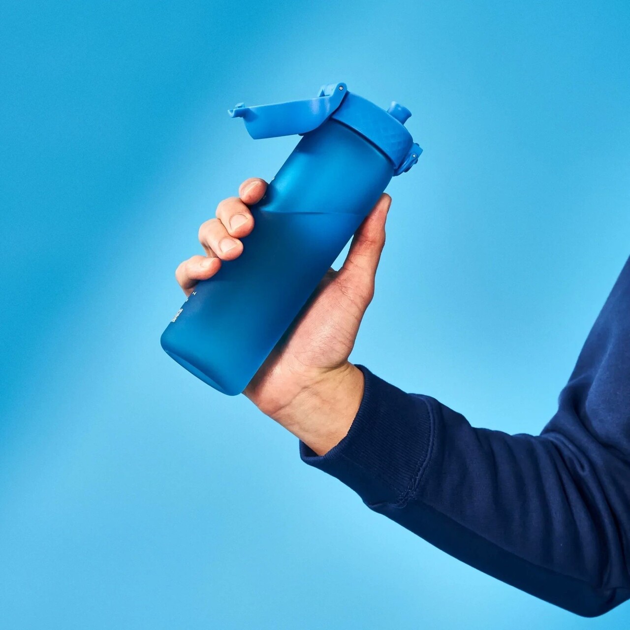 Sticla apa Slim, recyclon, 500ml, Blue - Ion8 - imagine 5
