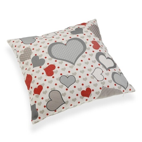 Perna decorativa Sweet Hearts, Versa, 45 x 45 cm, poliester