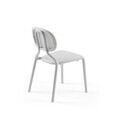 Set scaune 4 piese, Hanah Home, Haz, Gri