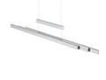 Lustra Trajan, TRIO, 150.5x6x150 cm, 45W, 1x SMD, metal, argintiu mat