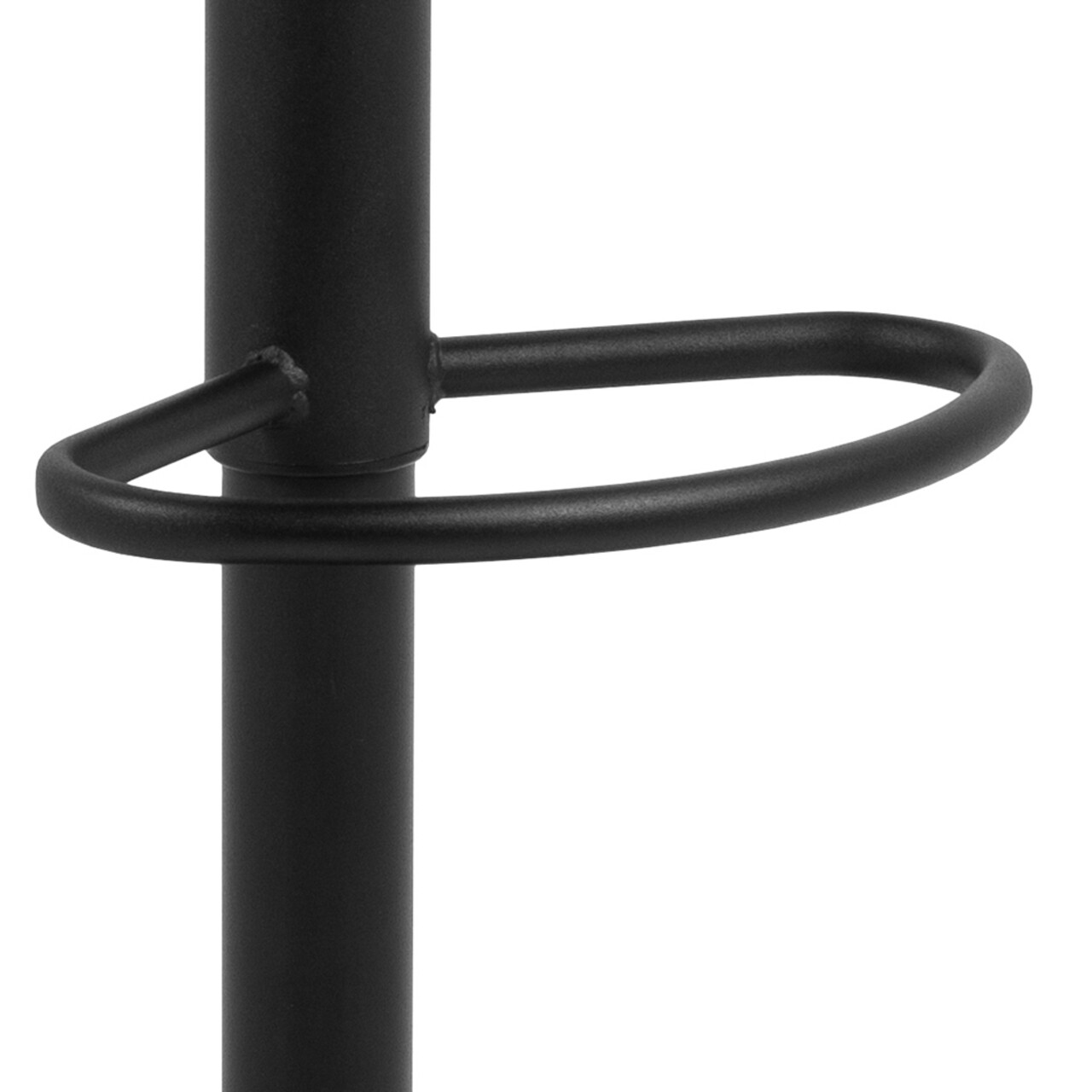 Scaun de bar Lucy, Actona, 47x50.5x113 cm, rotativ, poliester/otel, bej nisip - view 2